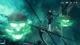 PGR Blazing Simulacrum Black★Rock Shooter Collab  Glimpse of the End Dead Master Boss Fight [upl. by Ezana]