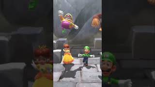 Super Mario Party Granite Getaway Luigi vs Daisy  Donkey Kong amp Wario [upl. by Allsun]