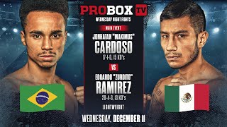 🔴 WBA LIGHTWEIGHT TITLE ON THE LINE LIVE  ProBox TV Presents Contender Series [upl. by Ayenet41]