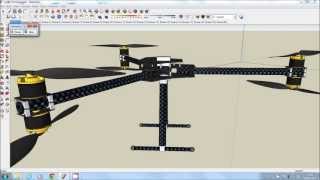 DroneworX Y6 hexacopter prototype design [upl. by Anikas841]