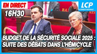 Budget de la Sécurité sociale 2025  suite de lexamen en séance à lAssemblée  291024 [upl. by Rich]