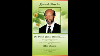 Funeral Mass for Sir Daniel Charles Williams GCMG KC [upl. by Newol]