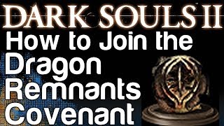 How to Join the Dragon Remnants Covenant  Dark Souls 2 Covenant of Ancients Achievement [upl. by Oidgime19]