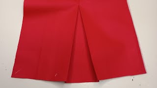 Easy sewing pili skirt sewing method [upl. by Frodeen467]