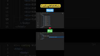 How Beginners Code vs How Pros Code 👶➡️👨‍💻 coding html5 css3 csstricks webdesigning shorts [upl. by Phiona]