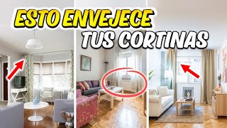 13 COSAS que EMPOBRECEN tus CORTINAS 2024  INTERIORISMO [upl. by Enra]