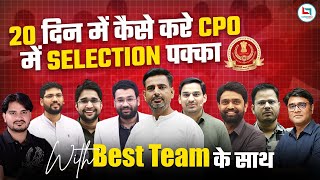 20 दिन में कैसे करे SSC CPO 2024 की तैयारी Most Expected Ques Practice With Rakesh Sir amp Team [upl. by Alegre]