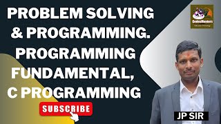 1Problem Solving amp Programming Programming fundamental C Programming education cprogramming C [upl. by Mackoff]