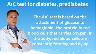 Can the A1C test be used to diagnose type 2 diabetes and prediabetes [upl. by Dorene384]