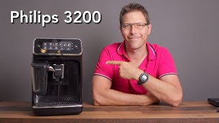 Philips 3200 LatteGo Superautomatic Coffee Machine Review [upl. by Einyaj]