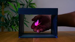 How to Make 3D Hologram Video Projector at Home  DIY [upl. by Ytte]