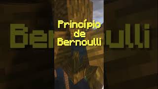 EU FIZ UMA PSCINA PROS VILLAGERS shorts minecraft física bernoulli fluidos [upl. by Leelaj214]