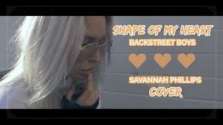 Shape Of My Heart  Backstreet Boys  Savannah Phillips cover [upl. by Avek]