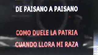 de paisano a paisano los tigres del norte karaoke [upl. by Lenore658]