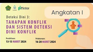 KUNCI JAWABAN  DETEKSI DINI 31 Kementerian Agama dan Sistem Deteksi Dini Konflik [upl. by Solon]