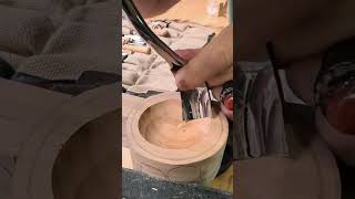 Circular wood groove making process Good tools and machinery can increase work efficiency [upl. by Letnohc]