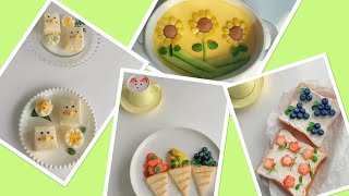 Krativesgesundes Frühstück für KinderKindergarten Snackbox leckere Mahlzeiten fit kids Rezepte [upl. by Helyn2]