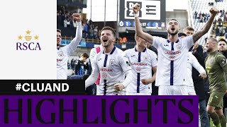 HIGHLIGHTS Club Brugge  RSC Anderlecht  20232024 [upl. by Jovia]