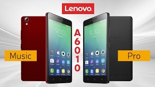 Видеообзор смартфонов Lenovo A6010 MusicPro [upl. by Yhtommit]