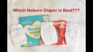 Best newborn diapers Pampers Swaddlers Huggies Little Snugglers Up and Up [upl. by Nihcas244]