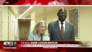 SEM TIÉMOKO MEYLIET KONÉ a reçu lambassadeur de la Confédération Suisse en Côte d’Ivoire [upl. by Aysa955]