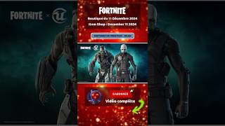 Fortnite Item Shop ⏰ Wednesday December 11 2024 shorts fortnite holidayswithyoutube [upl. by Jaf]