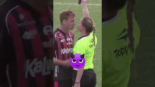 Players VS Female Referees 🤣 [upl. by Atinehc]