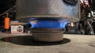 Evernew Titanium Alcohol Stove Boil Test 3 [upl. by Adolphus285]