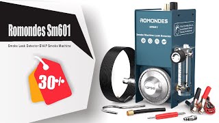 Romondes SM601 Smoke Leak Detector EVAP Smoke Machine Automotive Leak Detector Fuel Pipe Leakage [upl. by Rakabuba555]