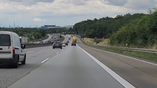 Part1 a drive from Friedrichdorf to Steinbach over Highwayautobahn A5 PLEASE LIKEampSUBSCRIBE [upl. by Kimbra682]