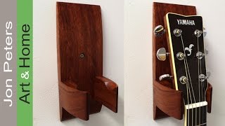 How to Make and install a Guitar Hanger Holder [upl. by Doomham]