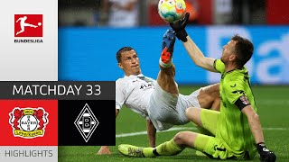 Crazy Final Minutes  Bayer 04 Leverkusen  Borussia Mgladbach 22  Highlights  Bundesliga 2223 [upl. by Ron897]