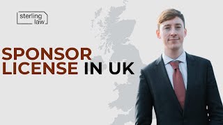 Sponsor license in UK [upl. by Yesdnil]