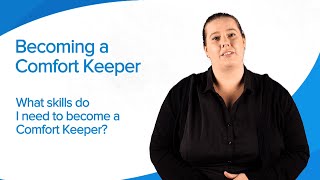 Becoming a Comfort Keeper Care Worker [upl. by Sillek591]