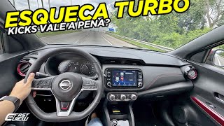 TEST DRIVE NOVO NISSAN KICKS 2024 ANDA MELHOR COM OU SEM TURBO O CONSUMO VALE A PENA POR R140 MIL [upl. by Saltzman]