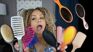 FAVORITE  MUSTHAVE BRUSHES FOR CURLY HAIR [upl. by Eledoya]