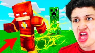 Soy FLASH en MINECRAFT SÚPER VELOCIDAD Minecraft Mods [upl. by Oca953]