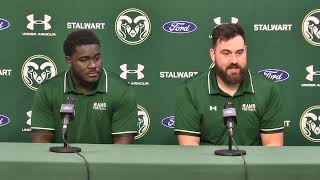 Colorado State Football Players Weekly Press Conference  Week 10 2023 [upl. by Jolee842]