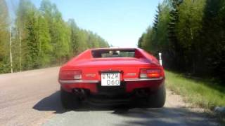 detomaso pantera fast takeoff  burnout [upl. by Lora286]