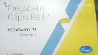 pegabanyl 75 tablets Pregabalin 75 mg in Hindi  Pregabalin 150 mg  Uses in Hindi  Neuropathic [upl. by Ahsinrev585]