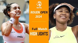 Naomi Osaka vs Martina Trevisan FULL Highlights  Rouen Open 2024  4172024 [upl. by Adnuahsor]