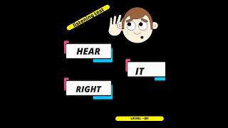 English Listening Test D1 [upl. by Andromache868]