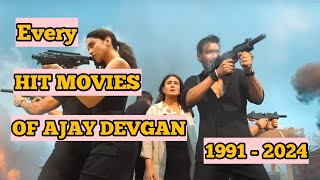 Every Hit Movies Of Ajay Devgan ajaydevgan singhamagain worlddata [upl. by Atiuqihc745]