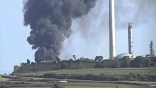 Welsh refinery explosion kills four [upl. by Iniretake]