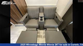 Marvelous 2025 Winnebago Minnie Winnie Class C RV For Sale in Corinth TX  RVUSAcom [upl. by Bovill]