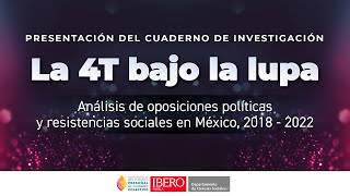 La 4T bajo la lupa Análisis de oposiciones políticas y resistencias sociales en México 20182022 [upl. by Cyprio]