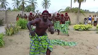 Lakleawo Fe We  Agbadza Youth Club  Traditional dance and drumming from west Africa [upl. by Grunberg]