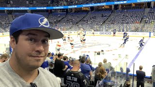 My Unforgettable NHL Hockey Experience  Tampa Bay Lightning vs Florida Panthers at Amalie Arena [upl. by Fein]