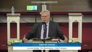 Sabbath School  Lesson Study The Backstory  The Prologue 10192024 [upl. by Areht685]