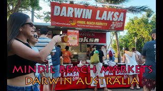 Mindil Beach Sunset Markets Darwin Australia 4K DJI Osmo P3 [upl. by Ahsiat]